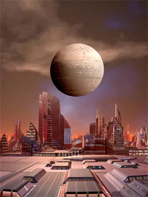 暗夜中升起的星